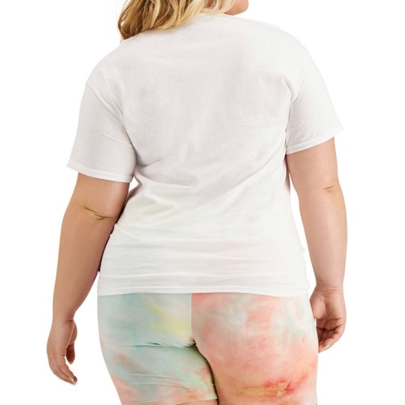 ⭐️⭐️ 2/$35 Love Tribe Trendy Plus Size Beach Cotton T-Shirt - Picture 2 of 5